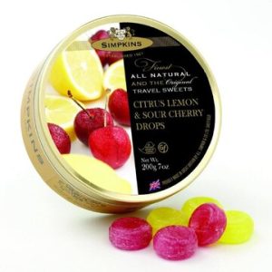 Simpkins Citrus Lemon & Sour Cherry Travel Tin