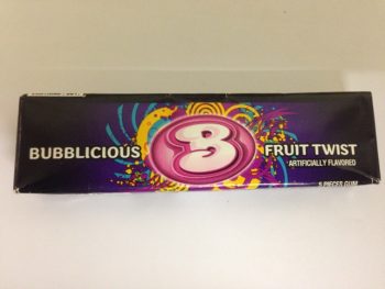 BUBBLICIOUS Fruit Twist 5pcs gum
