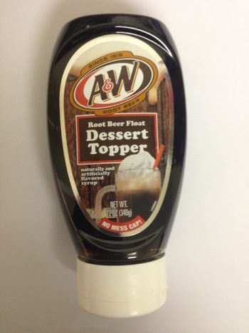 A&W Root Boor Dessert Topper 340g