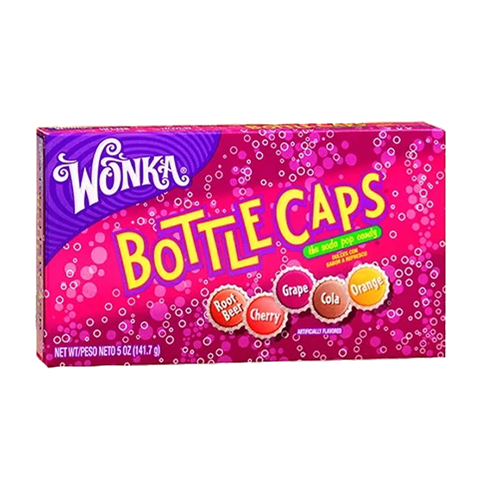 Wonka Bottle Caps Giant Box 141g