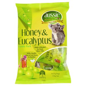 Aussie Drops Eucalyptus and Honey Bag 150